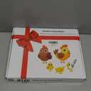 Chicken Coop Heater for Winter, Foldable Flat-Panel Radiant Heater for Chicken Coop with Timer & Temp Adjustable, Smart Large Chick Heaters with 2 Heating Plates for Chick Kitten Pet Animal.