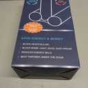 MAXTID Large Door Draft Stopper for Bottom of Door 36 Inch Under Door Draft Blocker Under Door Gap Filler Weather Stripping Adjustable Double Door Sweep Door Draft Guard Window Seal Black