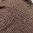 hyha Waterproof Couch Cushion Covers, Stretch Magic Sofa Seat Slipcover, Waterproof Sectional Couch/Sofa Cushion Covers for Pets Washable with Elastic Bottom(Back Cover L, Chocolate)