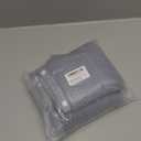 2pcs Toilet-seat Cover Warmer Cushion Toilet seat Cover Pads Plush Warm Thick Bathroom Toilet Seat Warmer 2pcs Blue Grey