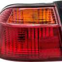 Dorman 1610776 Driver Side Tail Light Assembly Compatible with Select Honda Models (Red)