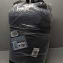 WSOFRLAC Pouf Ottoman Foot Stools with Foam Small Ottoman for Living Room Corduroy Ottomans Pouf 26x18 Floor Poufs Foot Rest for Chair Dark Grey Hassocks and Ottomans