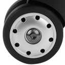 BigKing A88 Multi-Hole Wheel,2Pcs A88 Small Black Trolley Suitcase Casters Universal Wheel Replacement Outdoor