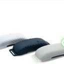 tractive GPS CAT 4 Collar Attachment x3, Midnight Blue, Glow-in-The-Dark, Snow