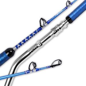 Fiblink Bent Butt Fishing Rod 2-Piece Saltwater Offshore Trolling Rod (5'6"- 50-80lbs)