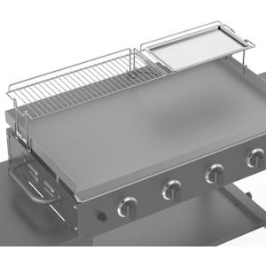 Stanbroil Griddle Warming Rack and Tray for 36" Blackstone Griddle, Foldable Cooking Grate BBQ Accessories Compatible with 36" Blackstone Griddle (Not Work with Hood)