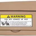 Left Driver Side Sun Visor Sunvisor Compatible with 2006 2007 2008 2009 2010 2011 06 07 08 09 10 11 Civic Replaces# 83280-SNA-W01ZB, Beige