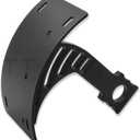 HTTMT MT360-02-BK Black Vertical Curved Mount License Plate Bracket Tag Holder Compatible with 2005-2012 CBR 600RR 2004-2013 CBR 1000RR 2011-2012 CBR 600RR ABS