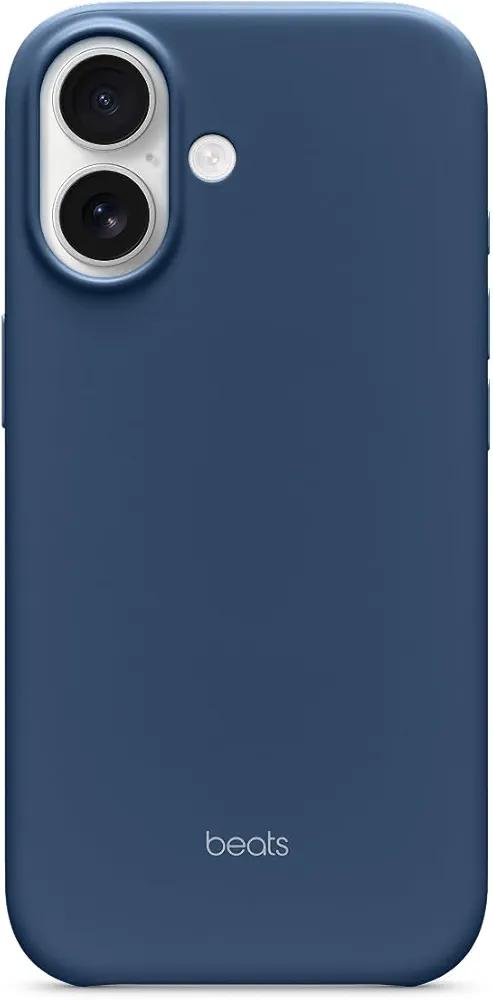 Beats iPhone 17 Case with MagSafe & Camera Control, Matte Finish, Microfiber Lining – Bedrock Blue
