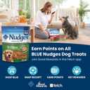 Blue Buffalo Nudges Homestyle Natural Dog Treats, Made in the USA with Real Chicken, Peas, and Carrots, 16-oz. Bag (EXP 08/16/26)