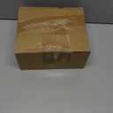 Patelai 24 Pcs Plastic Flat Disc Ornaments for Crafts 3.15" DIY Fillable Hanging Ornament Christmas Tree Ball for DIY Crafts Holiday Xmas Tree Home Decor (Sliver,Oblate Spheroid)