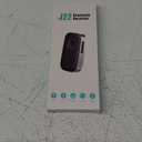 COMSOON Bluetooth Receiver for Car, Noise Cancelling 3.5mm AUX Bluetooth Car Adapter, Wireless Audio Receiver for Home Stereo/Wired Headphones, Hands-Free Call, 16H Battery Life - Black+Silver