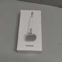 aumuca Cat Brush for Shedding, Cat Brushes for Indoor Cats, Cat Brush for Long or Short Haired Cats, Cat Hair Brush Cat Grooming Deshedding Brush for Dog Kitten Rabbit Massage Removes Loose Fur, White