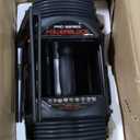 PowerBlock Pro 50 Adjustable Dumbbells, Sold in Pairs, 5-50 lb. Dumbbells, Durable Steel Build, Innovative Workout Equipment, All-in-One Dumbbells