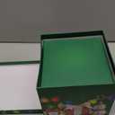 4 Pcs Christmas Nesting Gift Boxes with Christmas Star Tree Topper Hard Xmas Stackable with Lids Nested Present Boxes for New Year Birthday Party Gift Decor Supplies