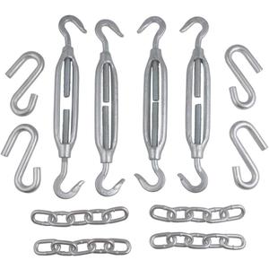 CR Brophy Machine Works TDHP Tie-Down Hardware Package, silver