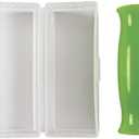 OXO Good Grips Silicone Garlic Peeler with Stay-Clean Storage Case,Clear,1EA