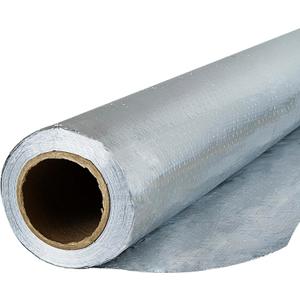 Houseables Radiant Barrier, Radiant Barrier Insulation Roll, Attic Insulation, 1000 Sq Ft, 250'x4', House Wrap, Reflective Foil, Attic Foil, Double Reflective Heat Shield, Perforated Aluminum, Thermal