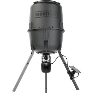 Moultrie Deer Feeder Connected - Cellular Connected Tripod Feeder - 6V Spincast Deer Feeder - Nationwide 4G LTE Autoconnect