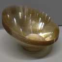 8 Pcs 20 oz Gold Plastic Serving Bowls