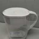 Brita Large Water Filter Pitcher for Tap and Drinking Water with SmartLight Change Indicator, Includes 1 Standard Filter, BPA-Free, Lasts 2 Months, 10-Cup Capacity, Bright White