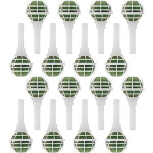 [ 16 Pack] Bouquet Holders Foam Floral Handle Bouquet Holder Foam Bouquet Holders for Bridal Fresh Flowers Floral Arrangement Foam Kit Wedding