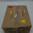 HOUSE DAY Plastic Hangers 50 Pack, Plastic Clothes Hangers Non Slip with Rubber Grip, Heavy Duty Coat Hanger with 360 Swivel Hook, Ultra Thin Hanger Space Saving Closet Organizer - White and Black