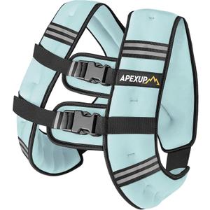 APEXUP Weighted Vest Men Women, Weight Vest for Women Workout Equipment for Strength Training Running, 20lbs