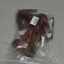 Natural Foldable Black Walnut Wooden Trivet Set - 4 Trivets + 1 Stand for Hot Dishes, Pot, Bowl, Teapot, Hot Pot Holders(Black Walnut)