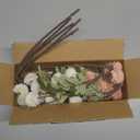 10 Pcs Fake Flowers, Artificial Mums With Long Stems, Faux Pompon Mums Floral Arrangement, 3 Mixed Colors Plastic Flowers Silk Dried Flowers Home Decor, Fall Decorations For Home Vase(No Vase)