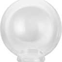 Aspen Creative 28002-60-41, 8" Clear Acrylic Replacement Lamp Post Globe with 3-7/8" Neck