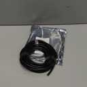 18 Gauge 4 Conductor Electrical Wire, 16.5FT 18AWG Black PVC Stranded Tinned Copper 4 Wire Cable, 18/4 Cord Extension Cable for LED Lamp Lighting, Automotive, Speaker, Audio, Power etc.