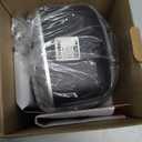 GiveBest Plug in Wall Space Heater With Remote, 800W Small Outlet Heater With Adjustable Thermostat, Memory Function, 12H Timer, LED Display for RV, Home Office, Bathroom Indoor Use (Silver)