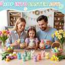 2 x Easter Basket Stuffers for Kids,Easter Egg Fillers, Cute Bunny Toys Easter Gifts for Kids, Party Favors Classroom Exchange, Easter Decorations (12PCS)