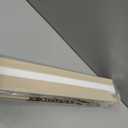LazBlinds No Drill Light Filtering Cellular Shades, 32" W x 48" H, Beige