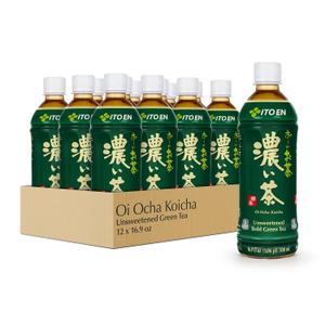 2 x Ito En, Tea Green Dark Oi Ocha Unsweetened, 16.9 Fl Oz (EXP 12/25/26)
