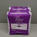 Poise Incontinence & Postpartum Pads for Bladder Leaks, 7 Drop Ultra Absorbency, Long Length, 78 Count