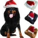 Dog Costume Lion Mane Funny Reindeer Moose Dog Costume for Halloween & Christmas Photoshoot Entertainment (Black) Size M