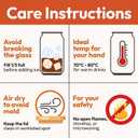 2 x HEXMOZ Valentines Day Gifts for Mom from Daughter, Son, Kids, Husband - Funny Mom Gifts - Moms Gift for New Moms, Wife, Mama from Husband - 16oz Glass Drinking Cup with Straw Gift Box