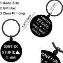 8 x Lapsia Funny Keychain Gifts for Teen Girls & Boys Cool Accessories for Teens, Stocking Stuffers for Teenagers, Christmas Birthday Gag Gifts for Tween Boys Girls Age 10-21