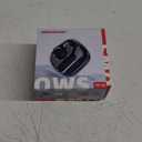 Open Ear Headphones, 80H Playtime Air Conduction Earbuds w/Fast Charging, 16mm Hi-Fi Audio Drivers, Physical Buttons, ENC Mic, IPX5 Waterproof, Bluetooth 5.4, 2025 Upgrade for Workout Black