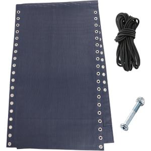 17" 19" 21" Wide Zero Gravity Chair Replacement Fabric, Repair Cloth with 4 Gravity Chair Replacement Cord Screws Kit, Zero Gravity Chair Accessories for Sling Patio Lawn Lounge Chair, Blue