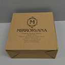 MIRRORVANA Fogless Shower Mirror for Shaving with Upgraded Suction, Anti Fog Shatterproof Surface and 360 Swivel - 6.3" x 6.3" (Clear)