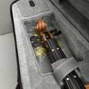 Eastar 1/4 Violin Set Fiddle for Beginners with Hard Case, Rosin, Shoulder Rest, Bow, and Extra Strings (Imprinted Finger Guide on Fingerboard), EVA-3