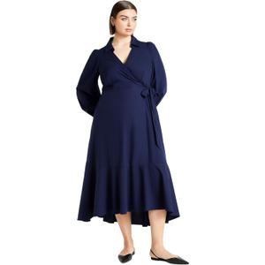 City Chic Women's Plus Size Dress - Selena (Blue, S)