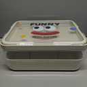 Maxbell Blocks Storage Box Puzzle Toys Organizer Storage Case For Gaming Adults Kids 3 Layers Light Red+Others