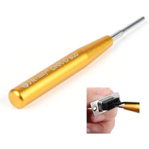 D SUB Connector Pins Removal Tool JRready DRK-D SUB Pins insertion Extraction Tool for TE/AMP/Harting Heavy Duty 5A Han DB Connector Crimp Contacts Extract, ID:0.07,OD: 0.09