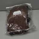 Pinch Pleated Curtains for Living Room Bedroom, Room Darkening PleatedDrapes with Tieback and Hooks, Coffee Brown (40" x 95", 1 Panel)