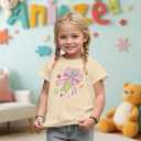 Kindergarten Shirt for Girls Boys First Day of School Tshirt Cute Little Kids Back to School Tee Tops (2-3T, Apricot)