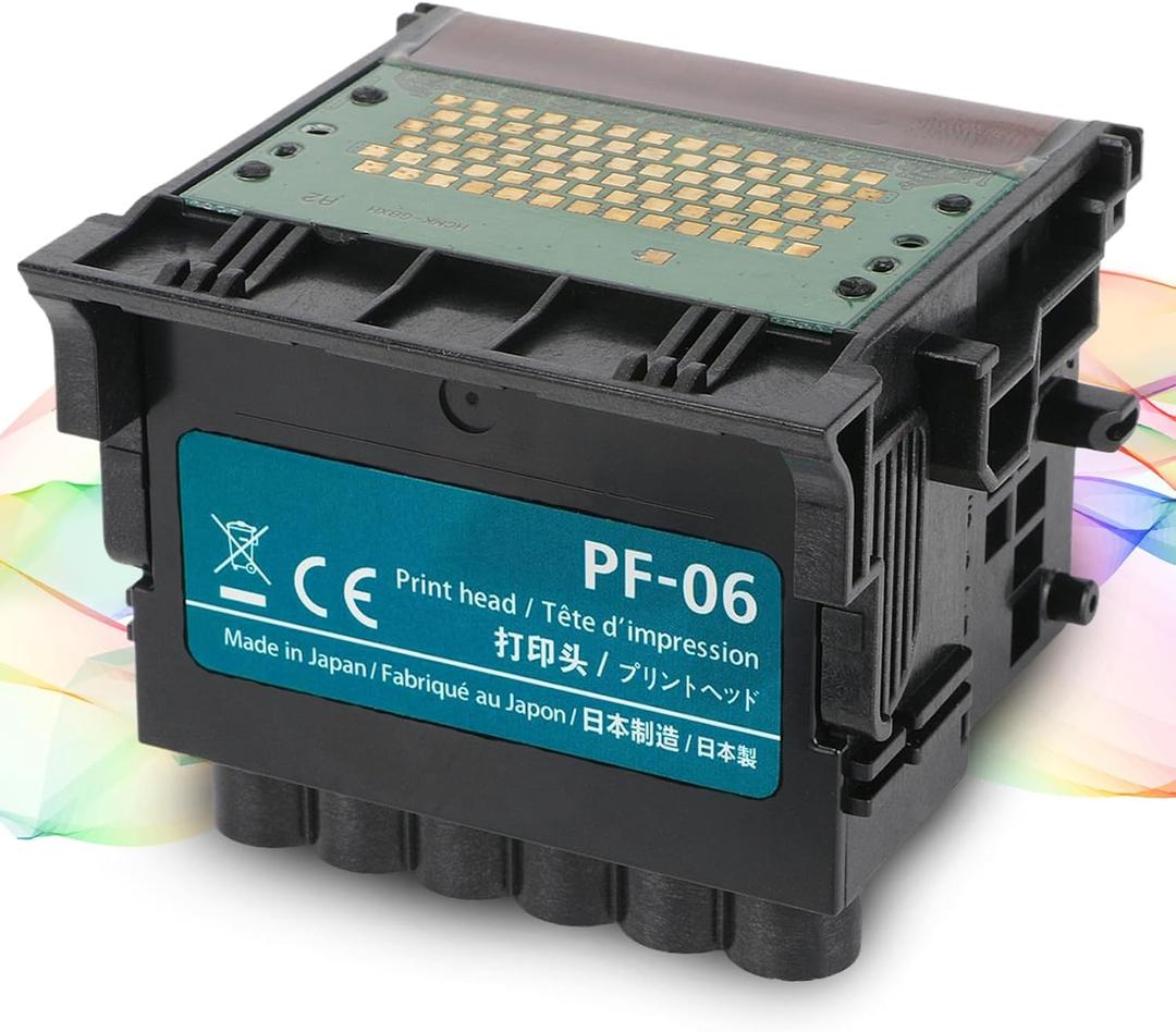 PF-06 PF06 Print Head Printhead Compatible with with Canon TA-20, TA-30, TA-5200, TA-5300, TM-200, TM-205, TM-300, TM-305, TM-5205, TM-5305, TX-2000, TX-3000, TX-4000, TX-5200 (PF 06)